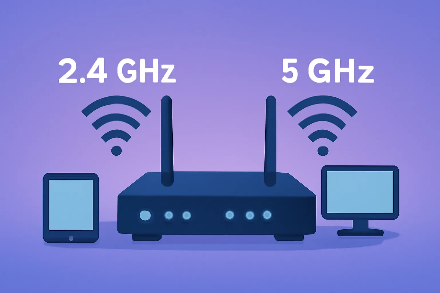 Modemde 2.4 GHz ve 5 GHz Arasındaki Fark Nedir?