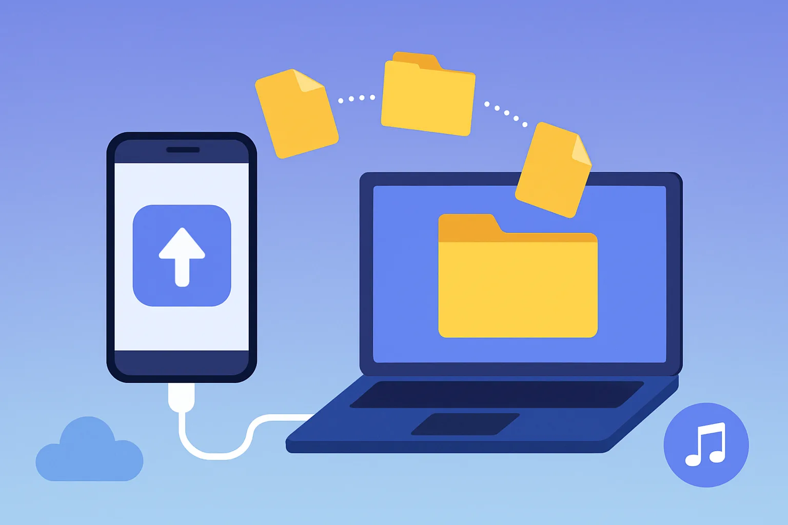 Telefondan Bilgisayara Dosya Aktarımı Nasıl Yapılır (Android & iPhone)