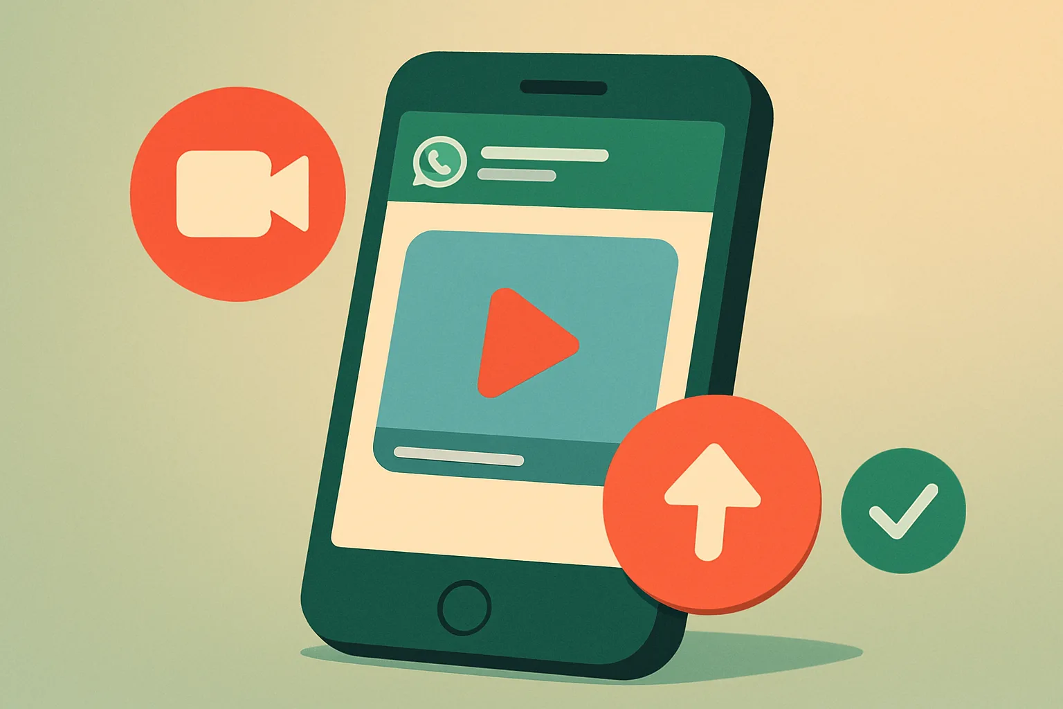WhatsApp Durumda Video Paylaşma Nasıl Yapılır?